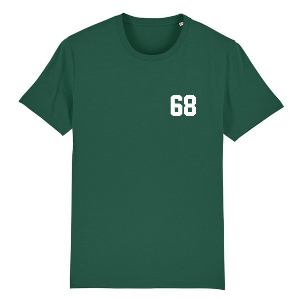 Tom Neave Bottle Green Printed T-Shirt