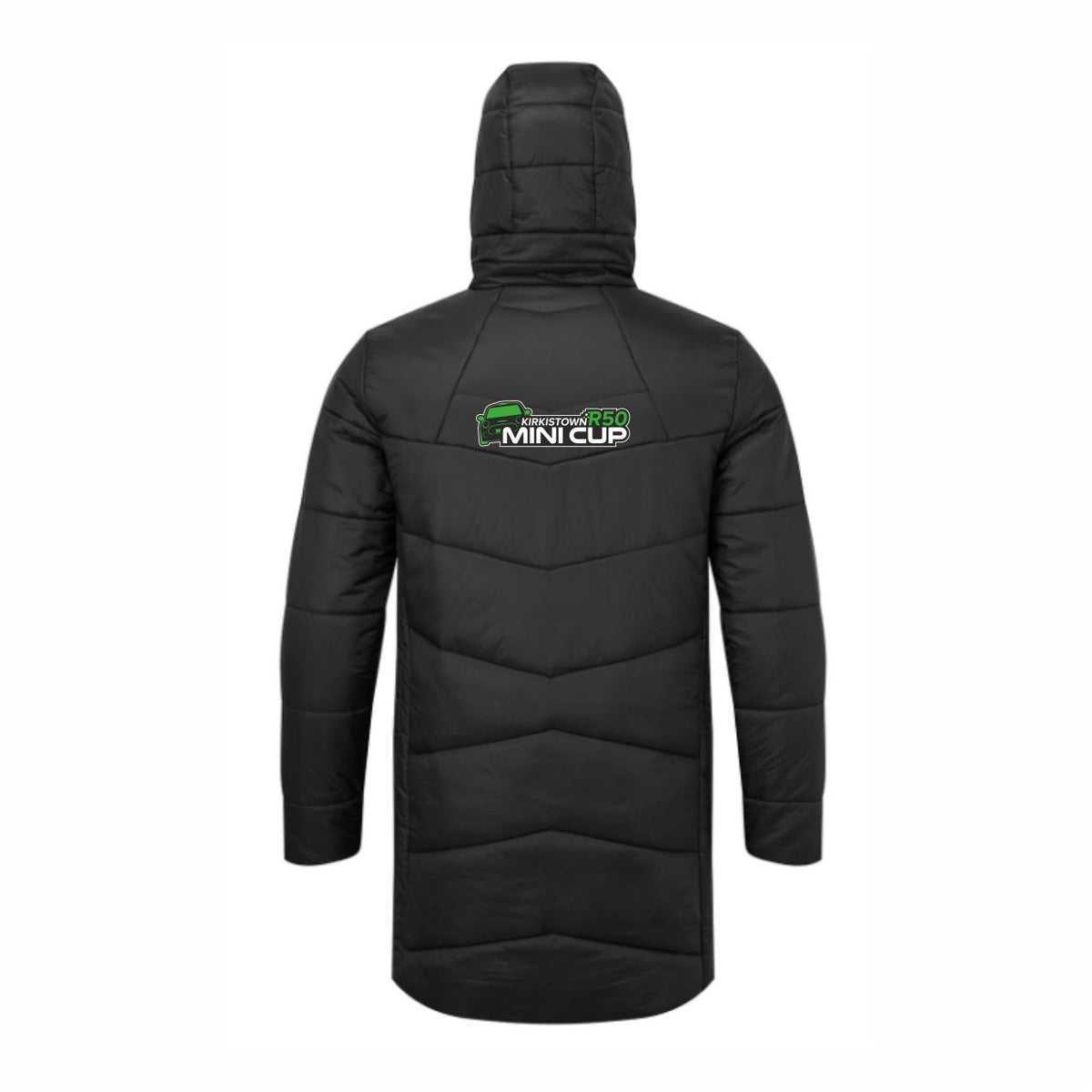 Kirkistown Mini Cup Bench Coat Blackwater Graphics