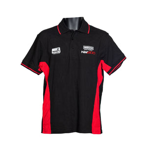 NW200 Black & Red Polo Shirt