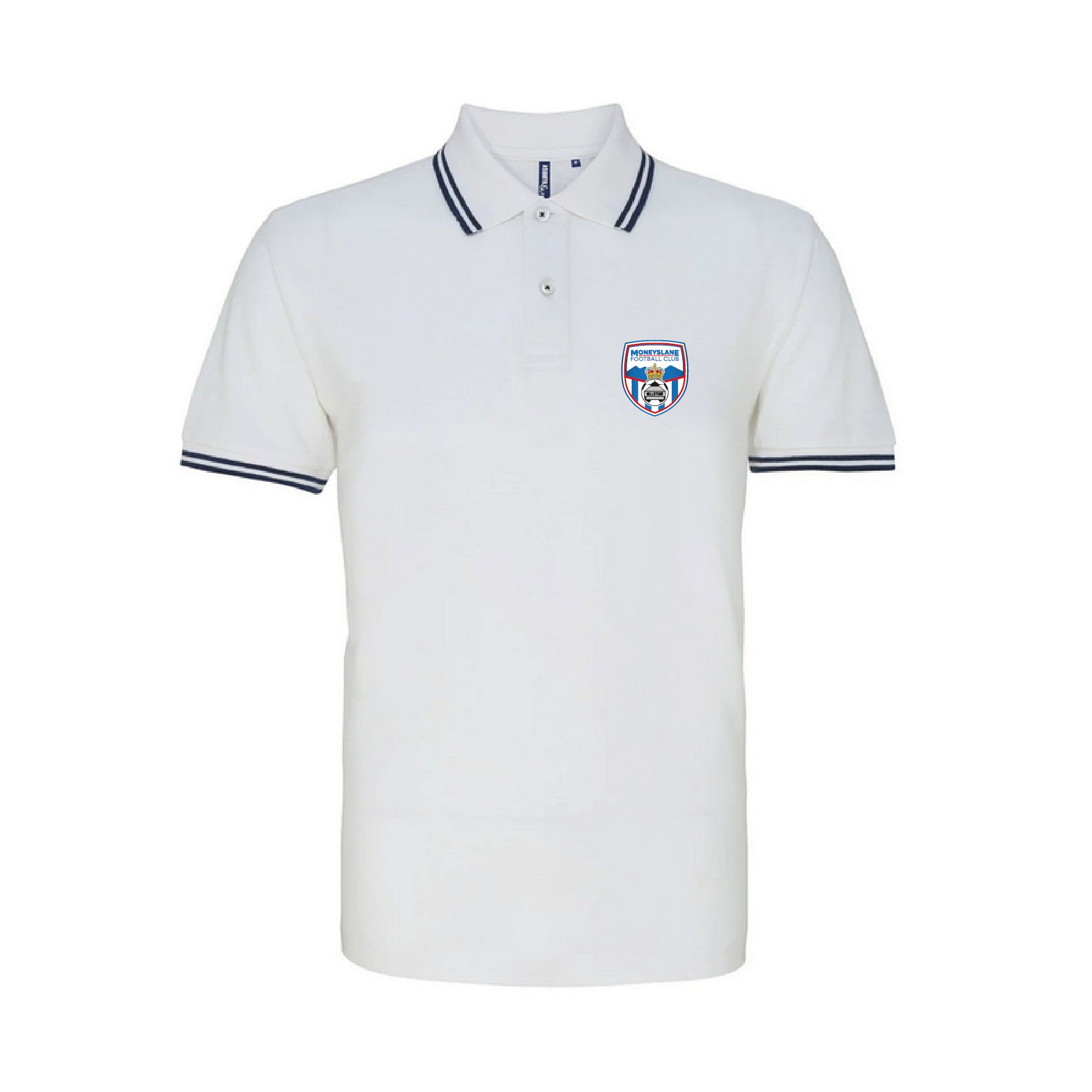 Moneyslane FC Tipped Polo Shirt