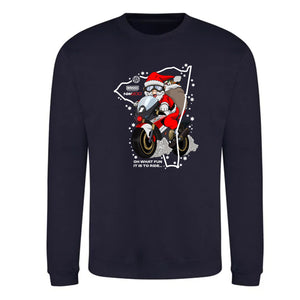 NW200 Navy Christmas Jumper