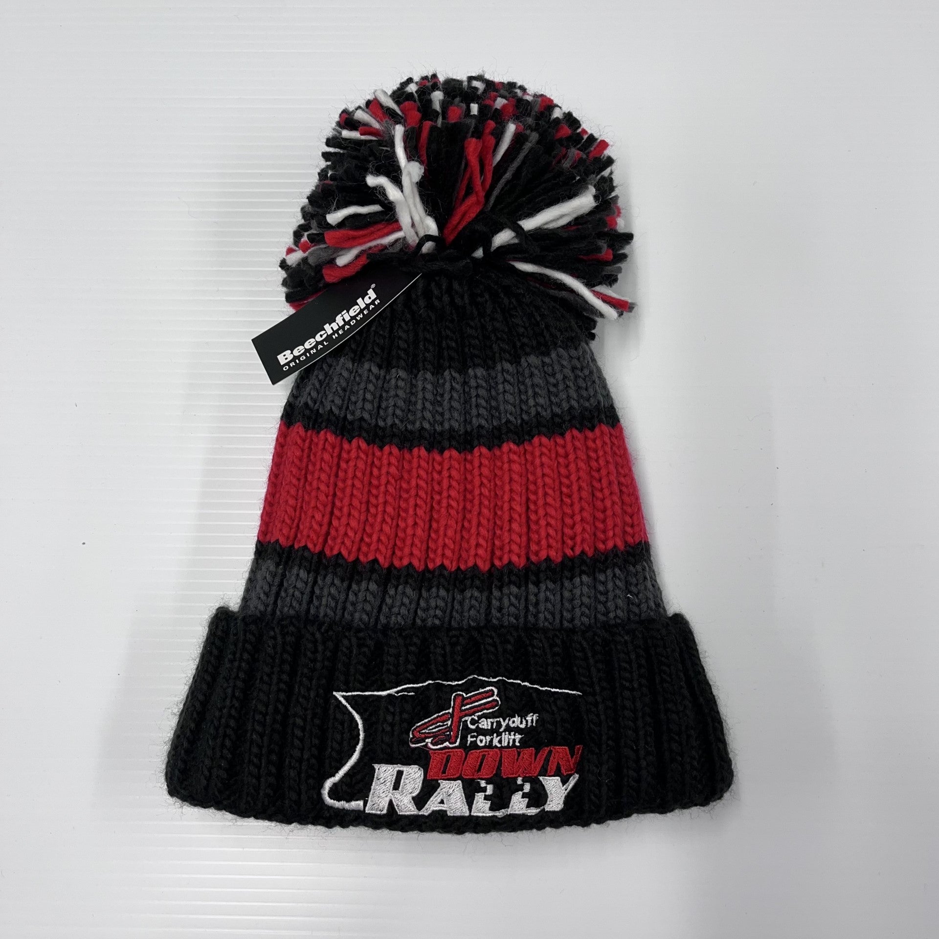 Down Rally Knitted Bobble Hat