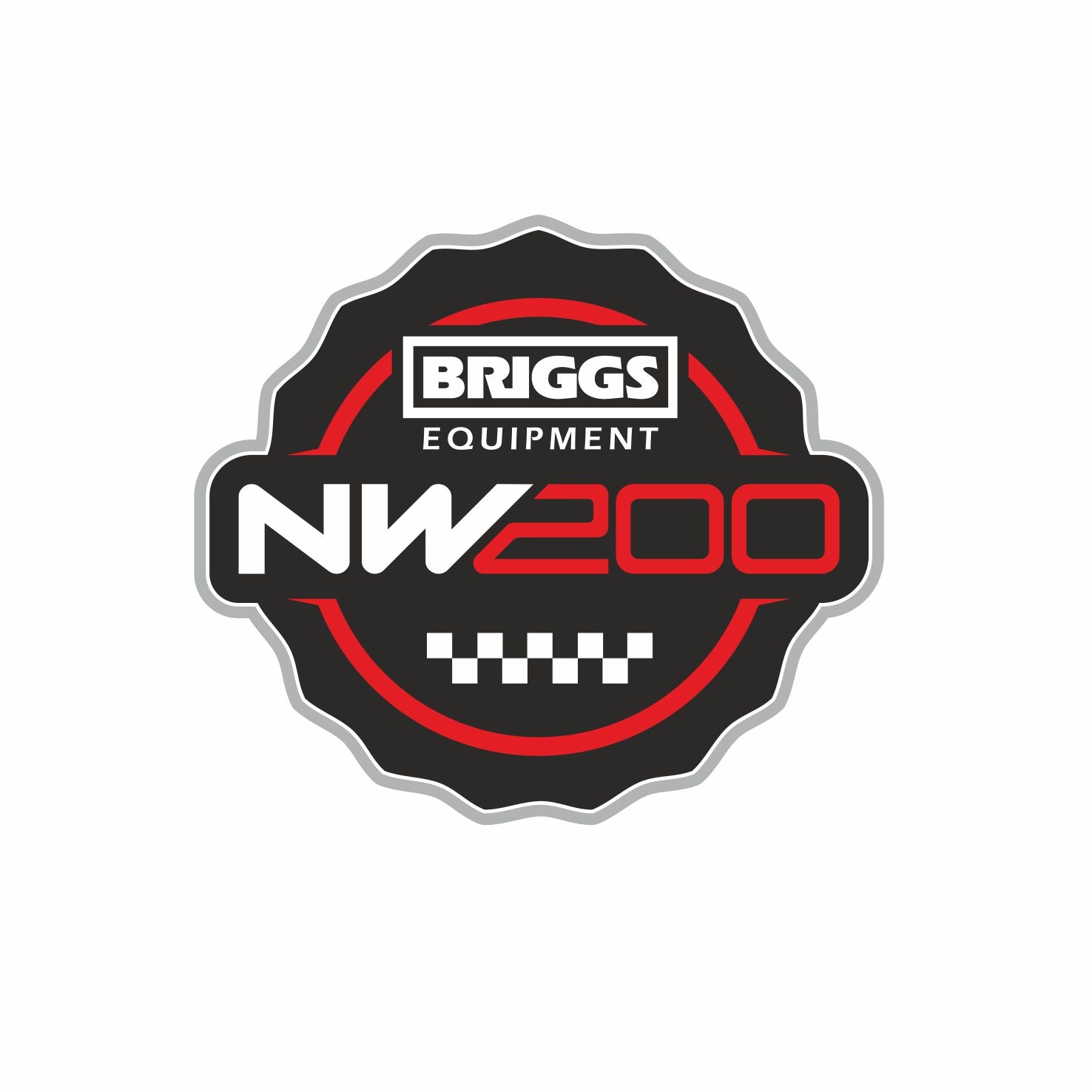 NW200 Rosette Sticker 2026 – Blackwater Graphics