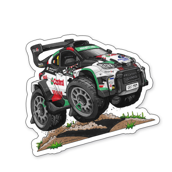 William Creighton BRC Winners Sticker