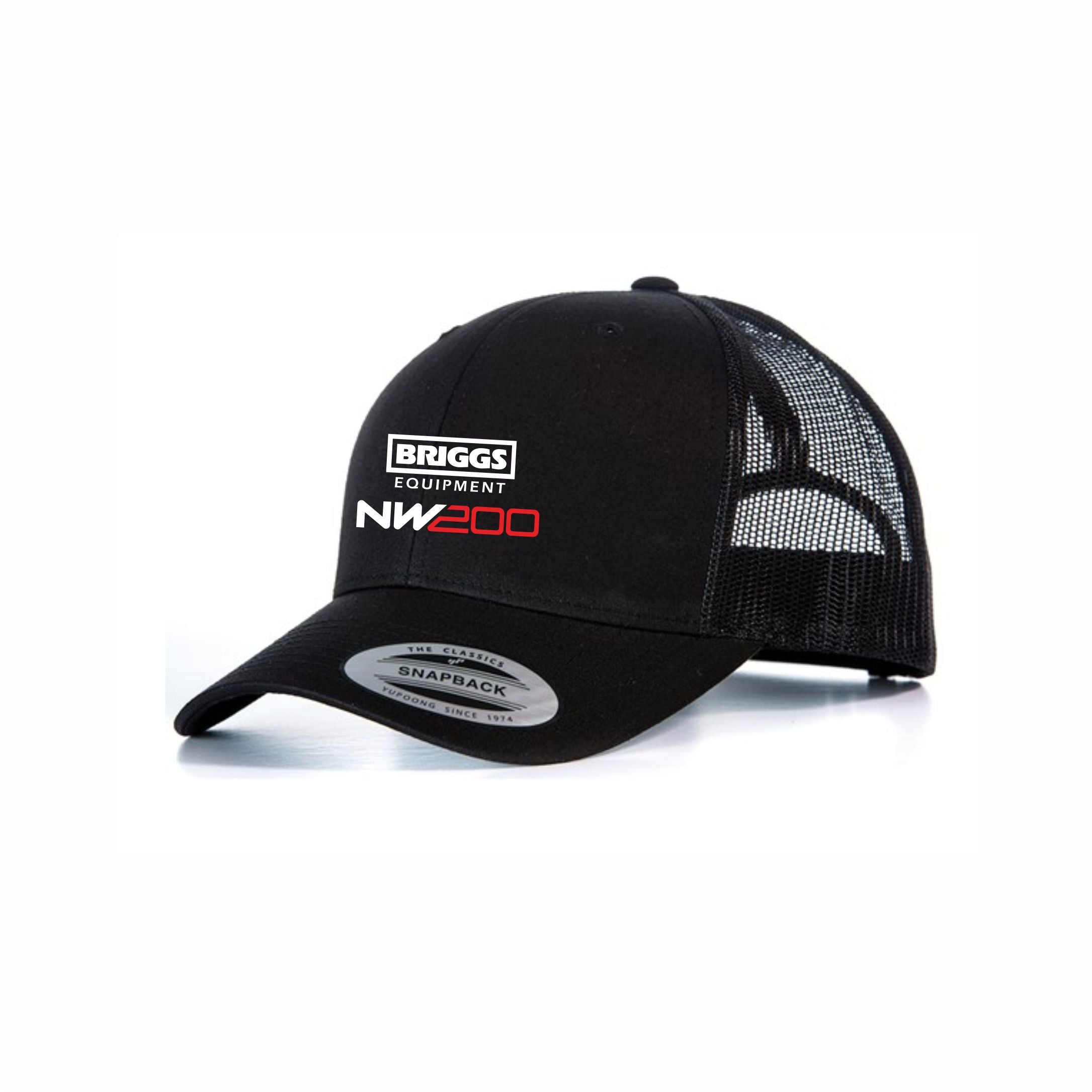 NW200 Black Trucker Cap