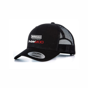 NW200 Black Trucker Cap
