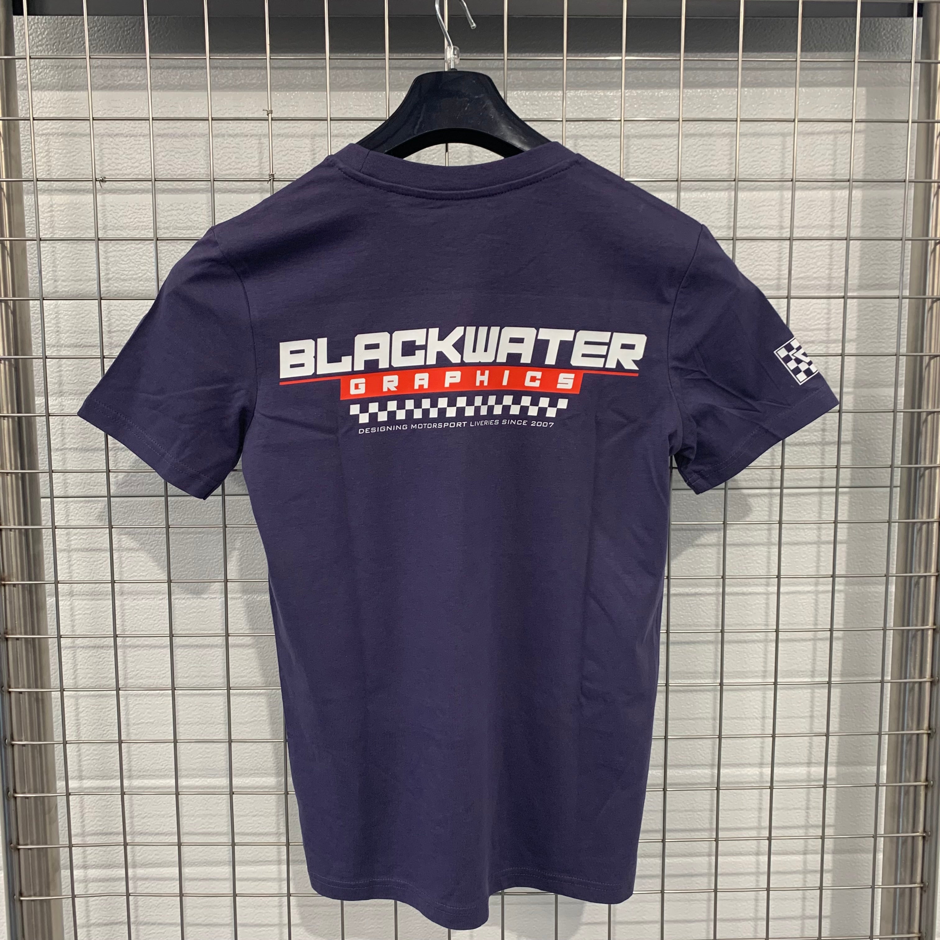 Purple Blackwater Graphics T-Shirt