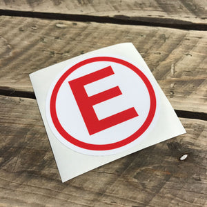 Extinguisher Sticker