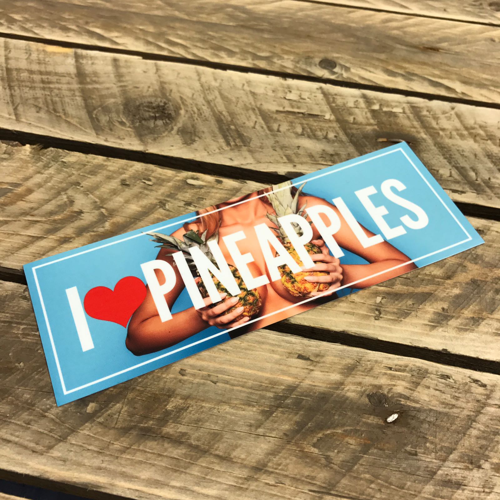 Pineapples Slap Sticker