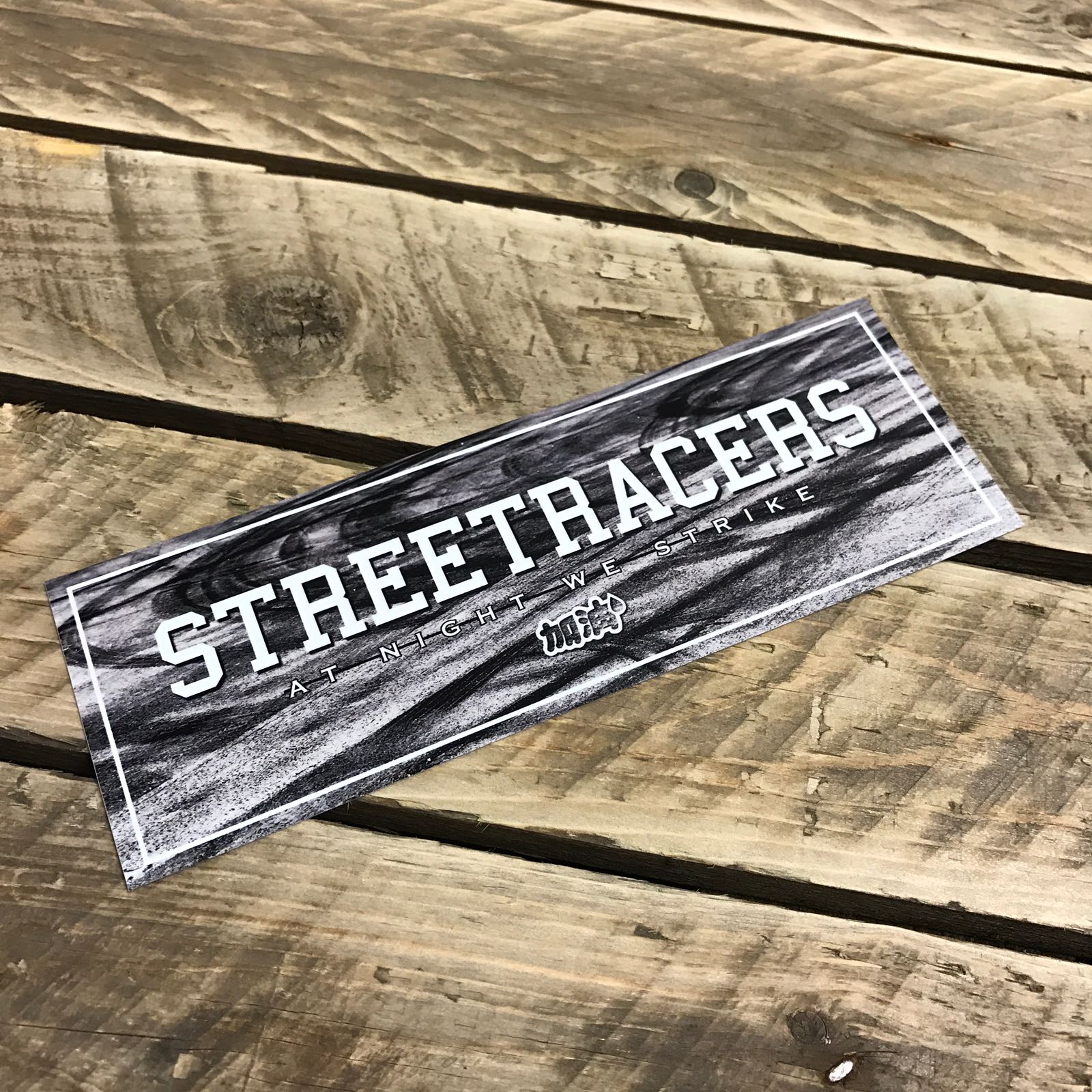 Streetracers Slap Sticker