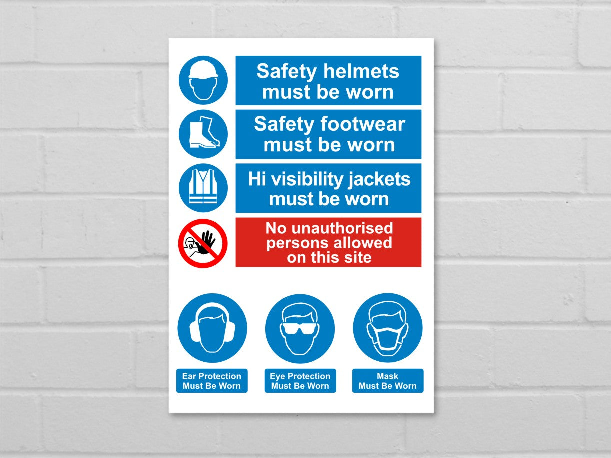 In Work Sign Safety in work signs – Blackwater Graphics