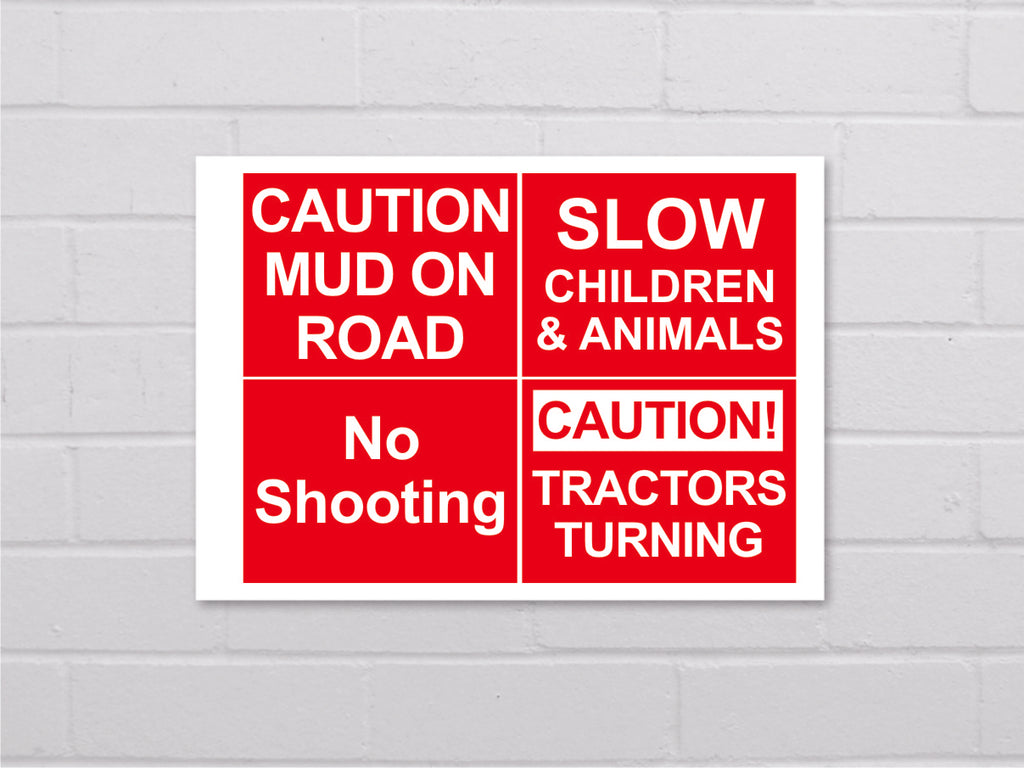 Caution sign