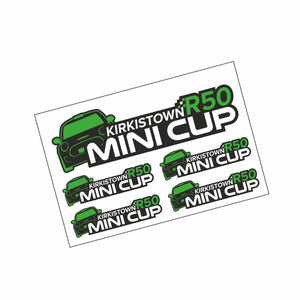 Kirkistown Mini Cup Sticker Pack